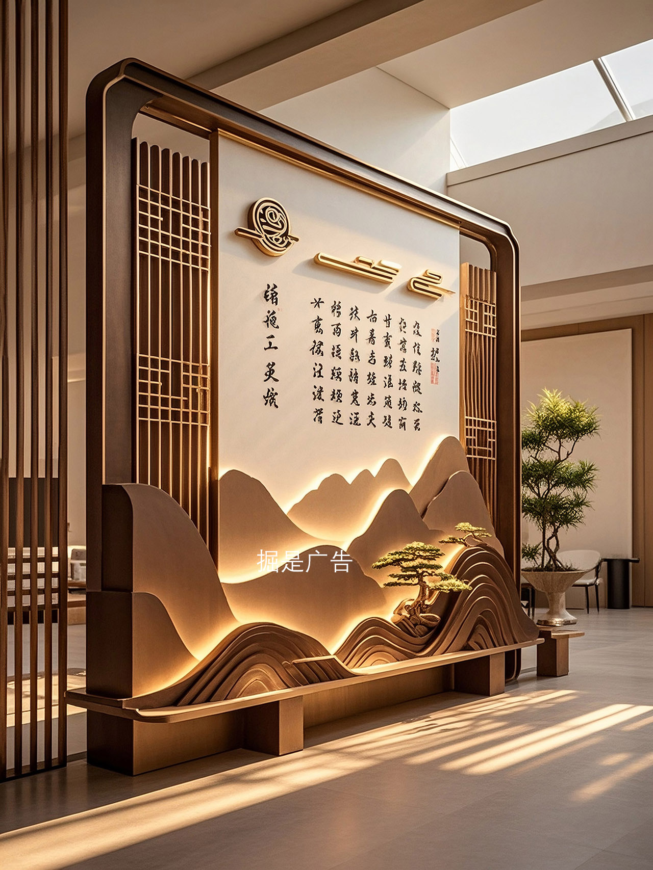 企业文化墙设计