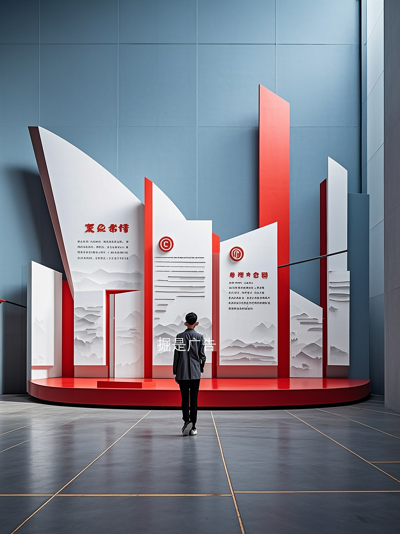 企业文化墙设计