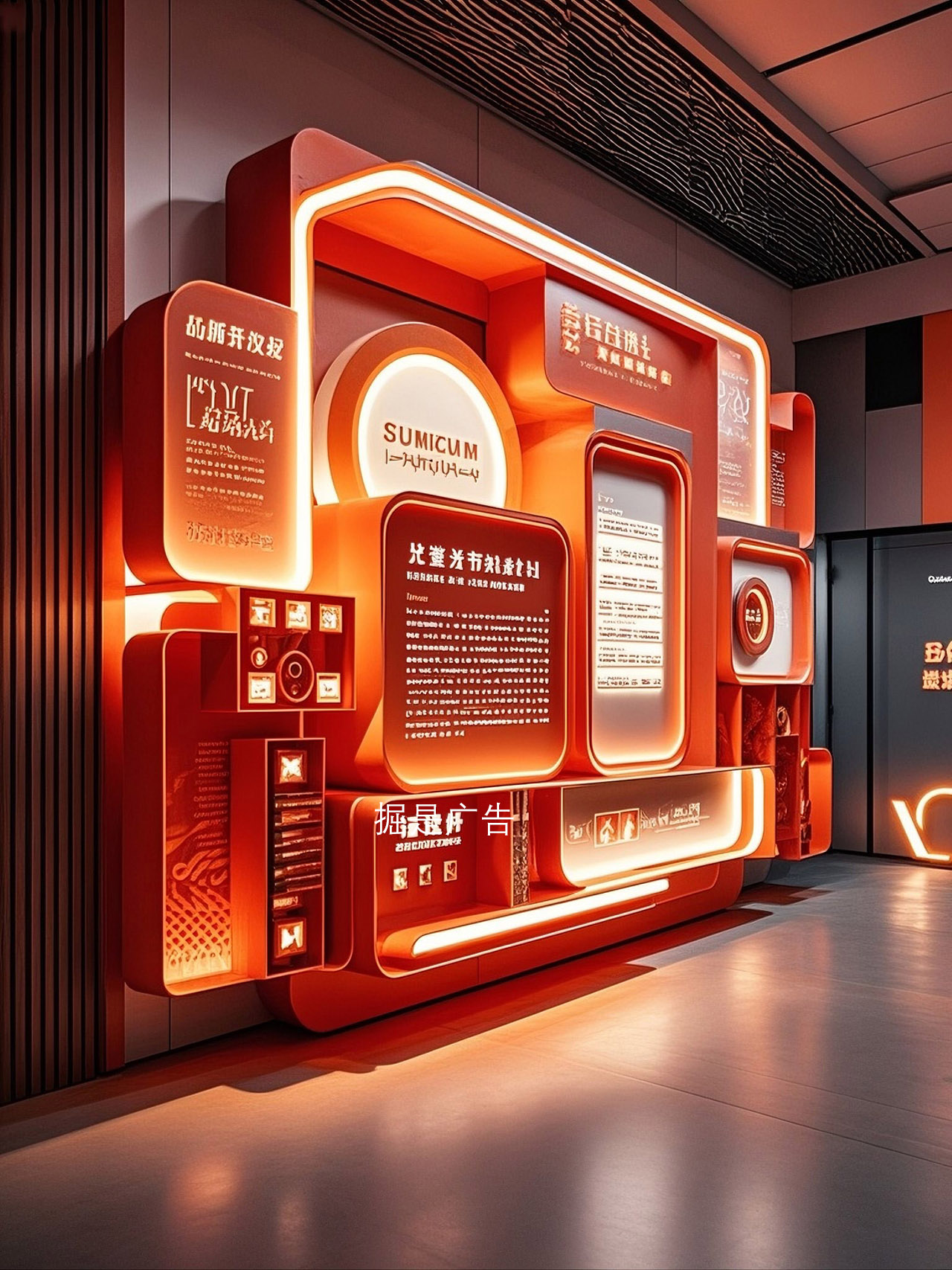 企业文化墙设计