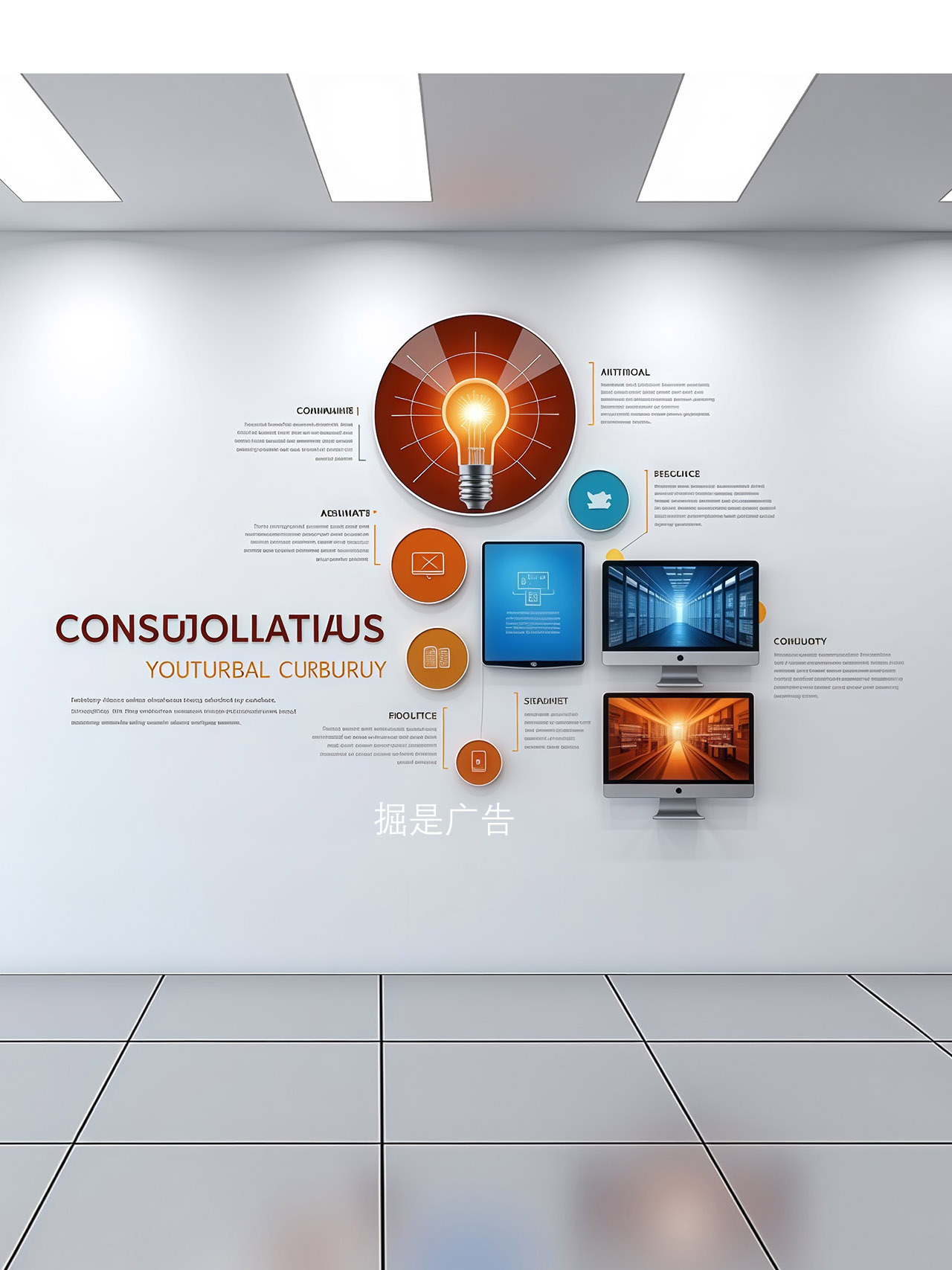 企业文化墙设计