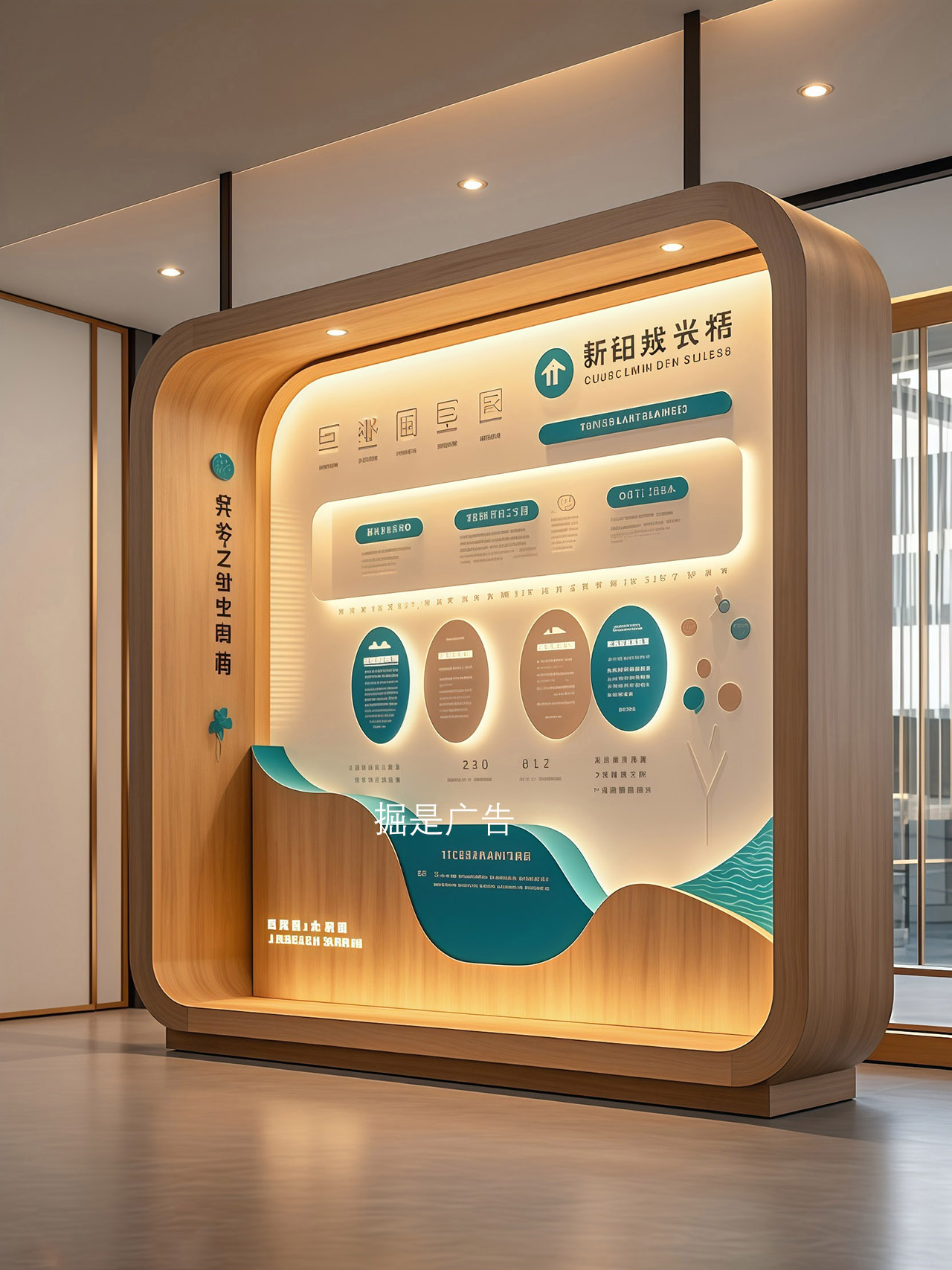 企业文化墙设计