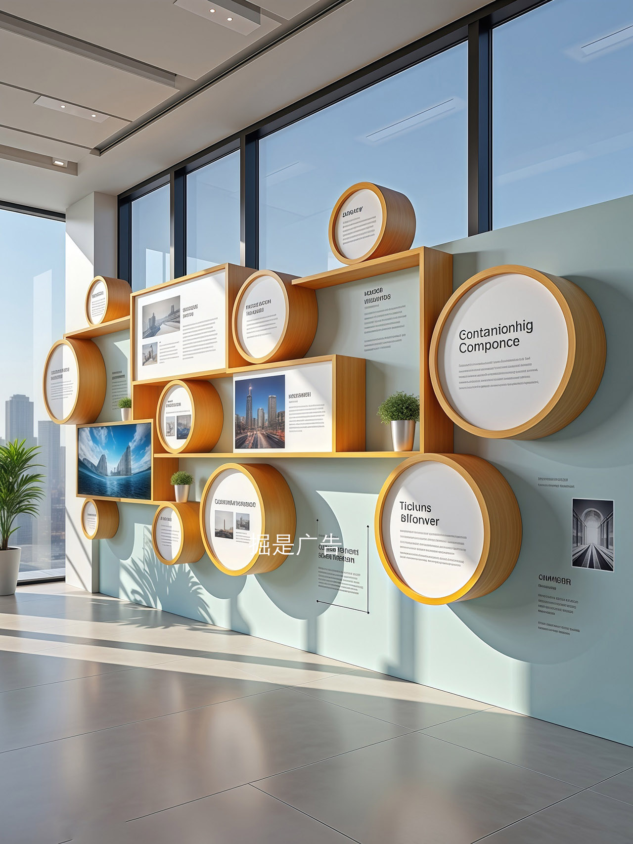 企业文化墙设计