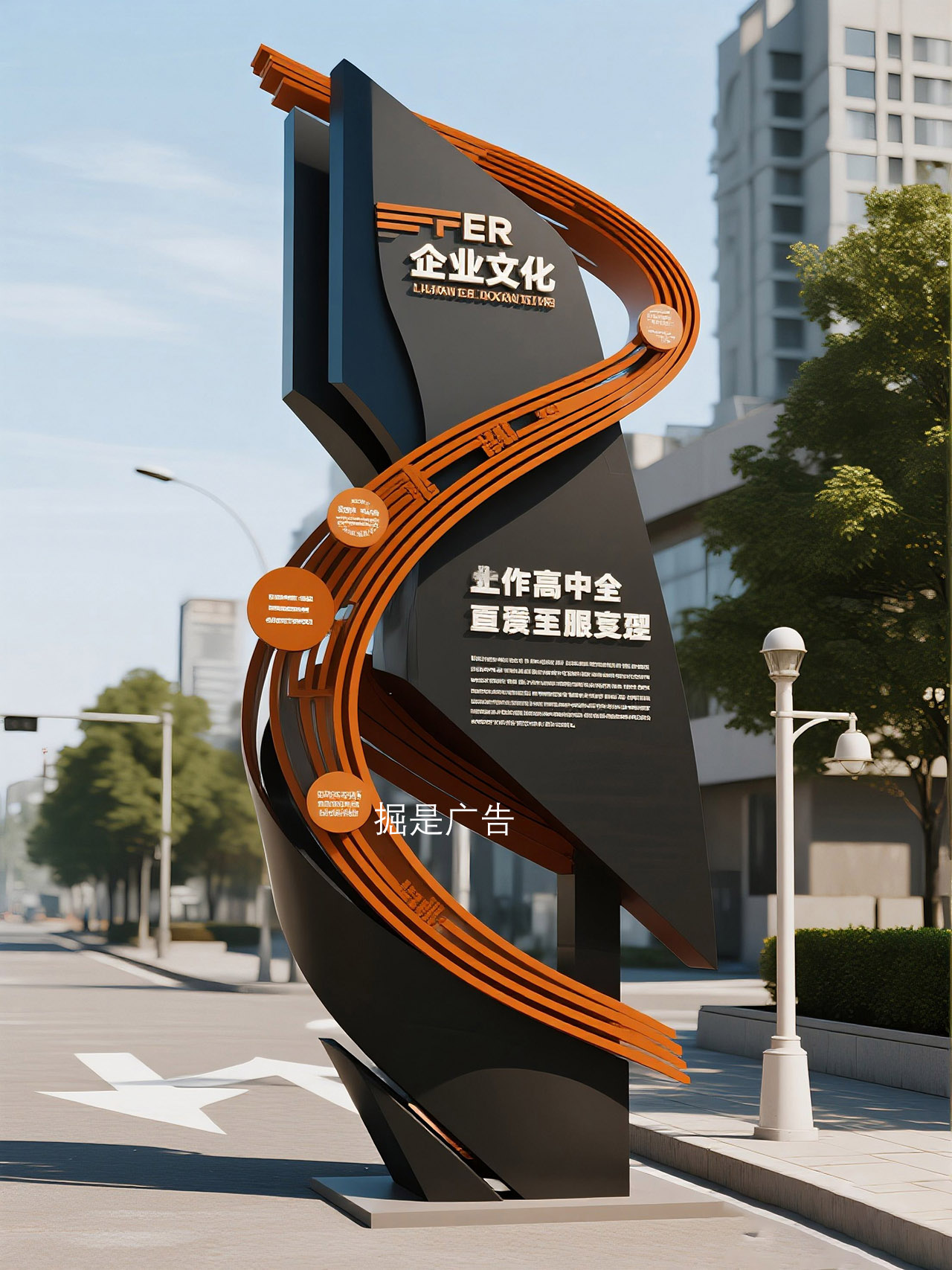 企业文化墙设计