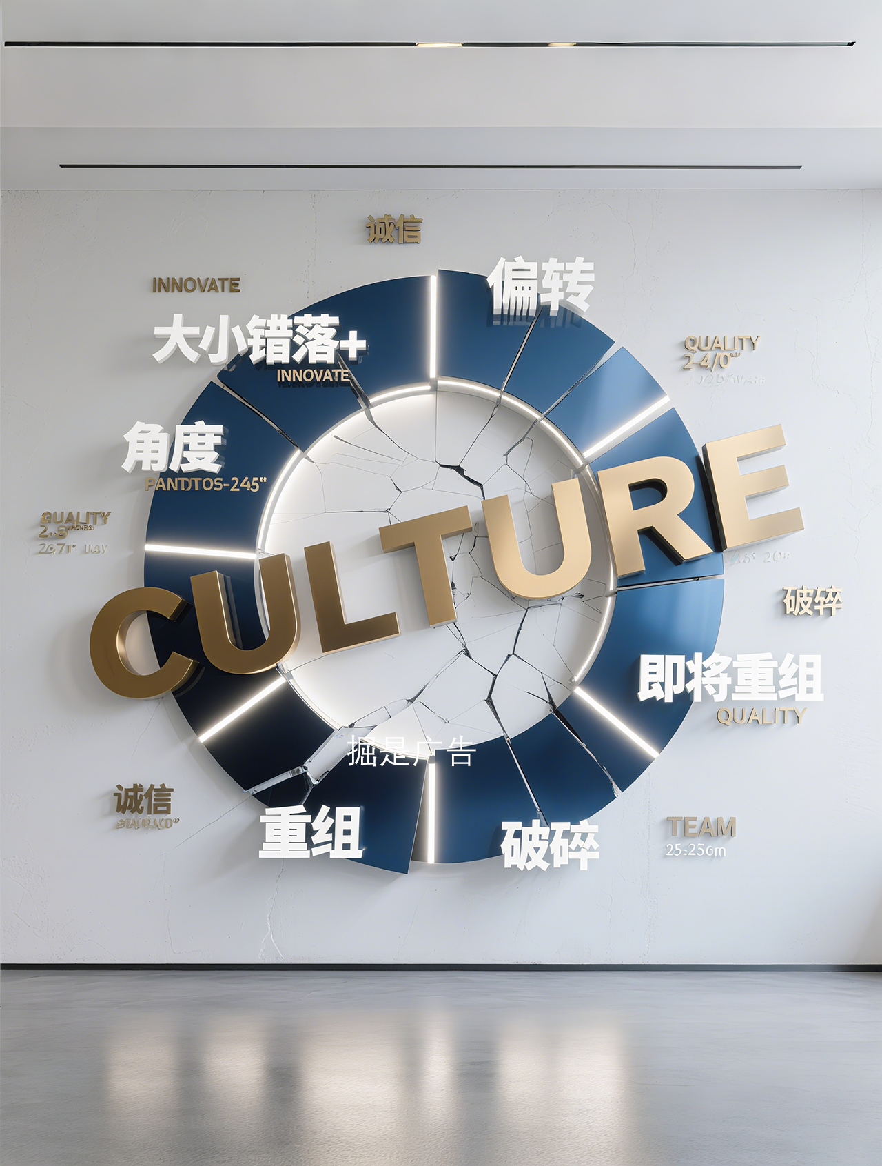 企业文化墙设计