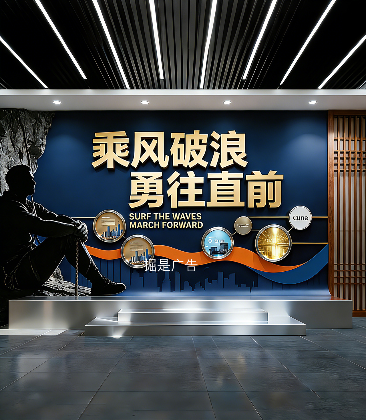 企业文化墙设计