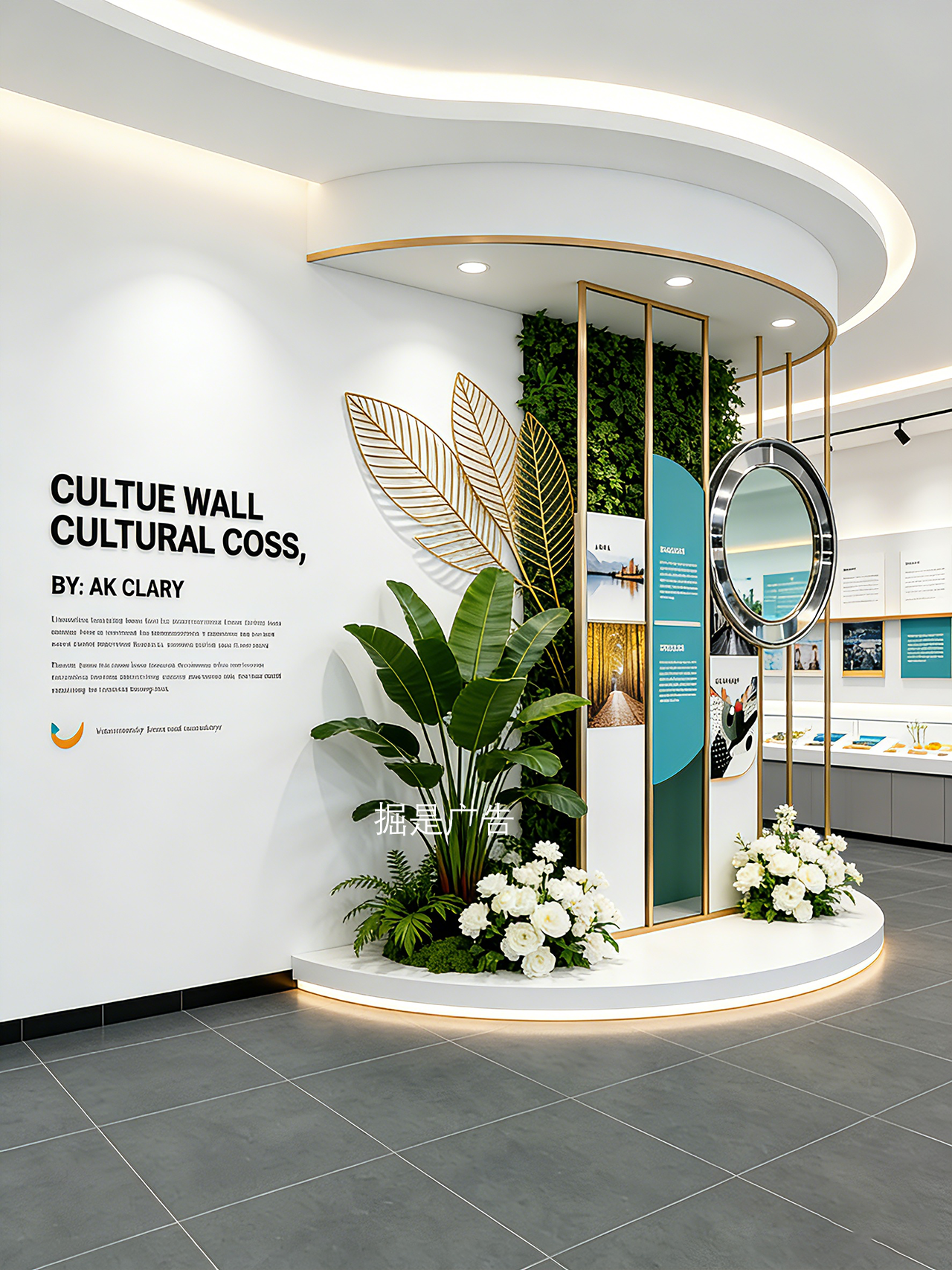 企业文化墙设计