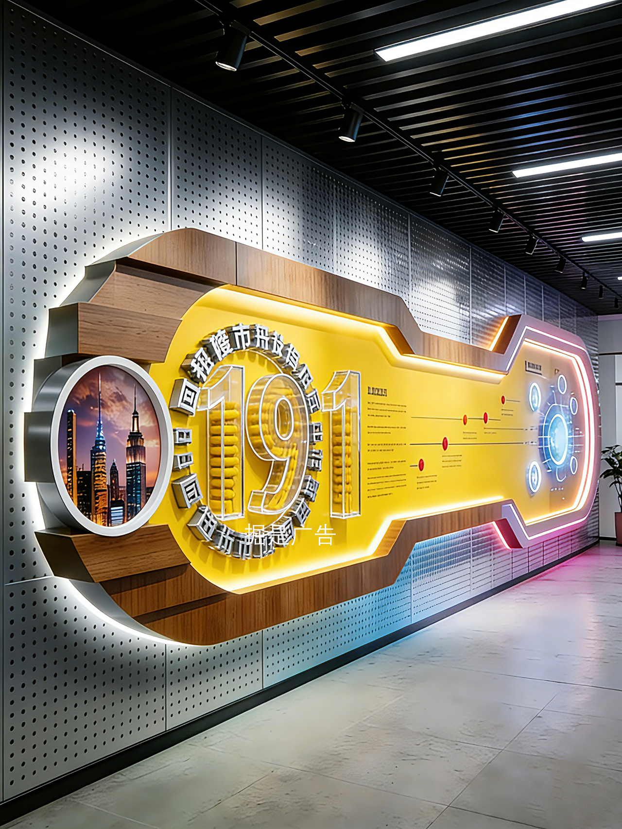 企业文化墙设计