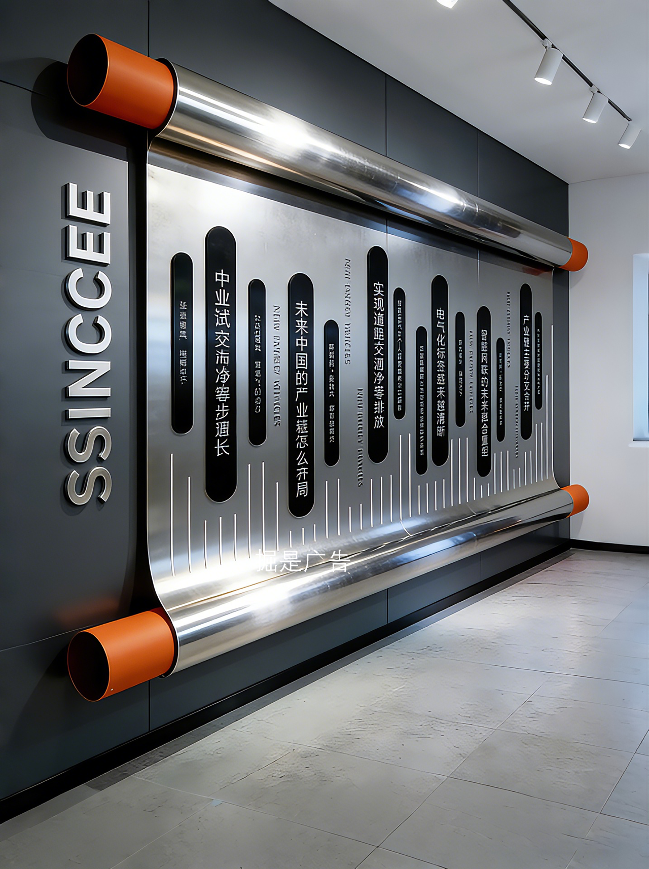 企业文化墙设计