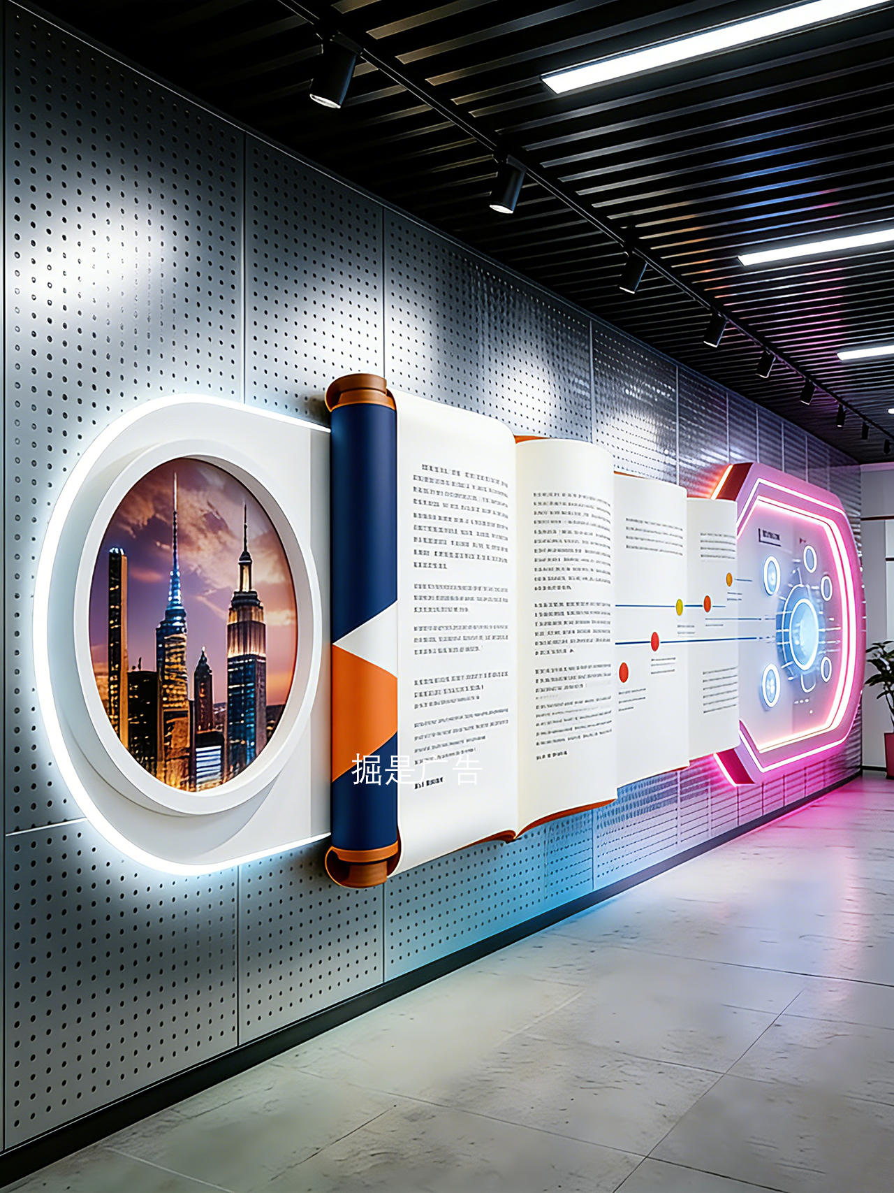 企业文化墙设计