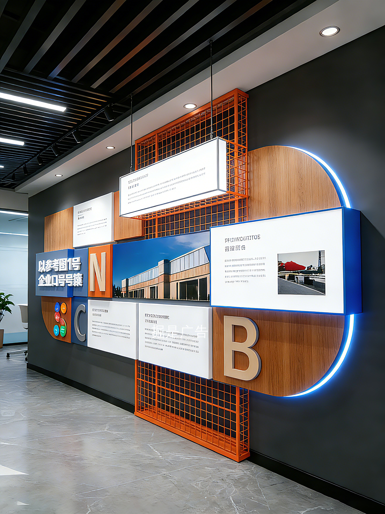 企业文化墙设计