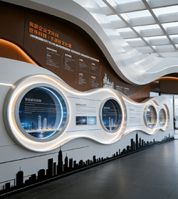 展厅文化墙设计制作